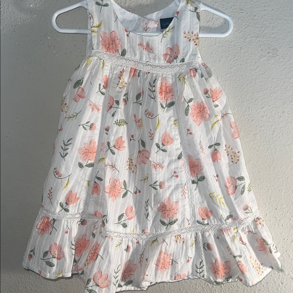 Cynthia Rowley White Floral Dress